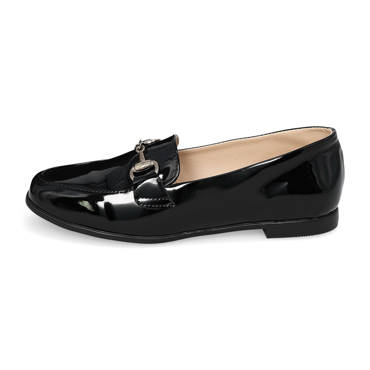 BALLERINA MUJER PASION 1160 NEGRO/CHAROL-OUTLET