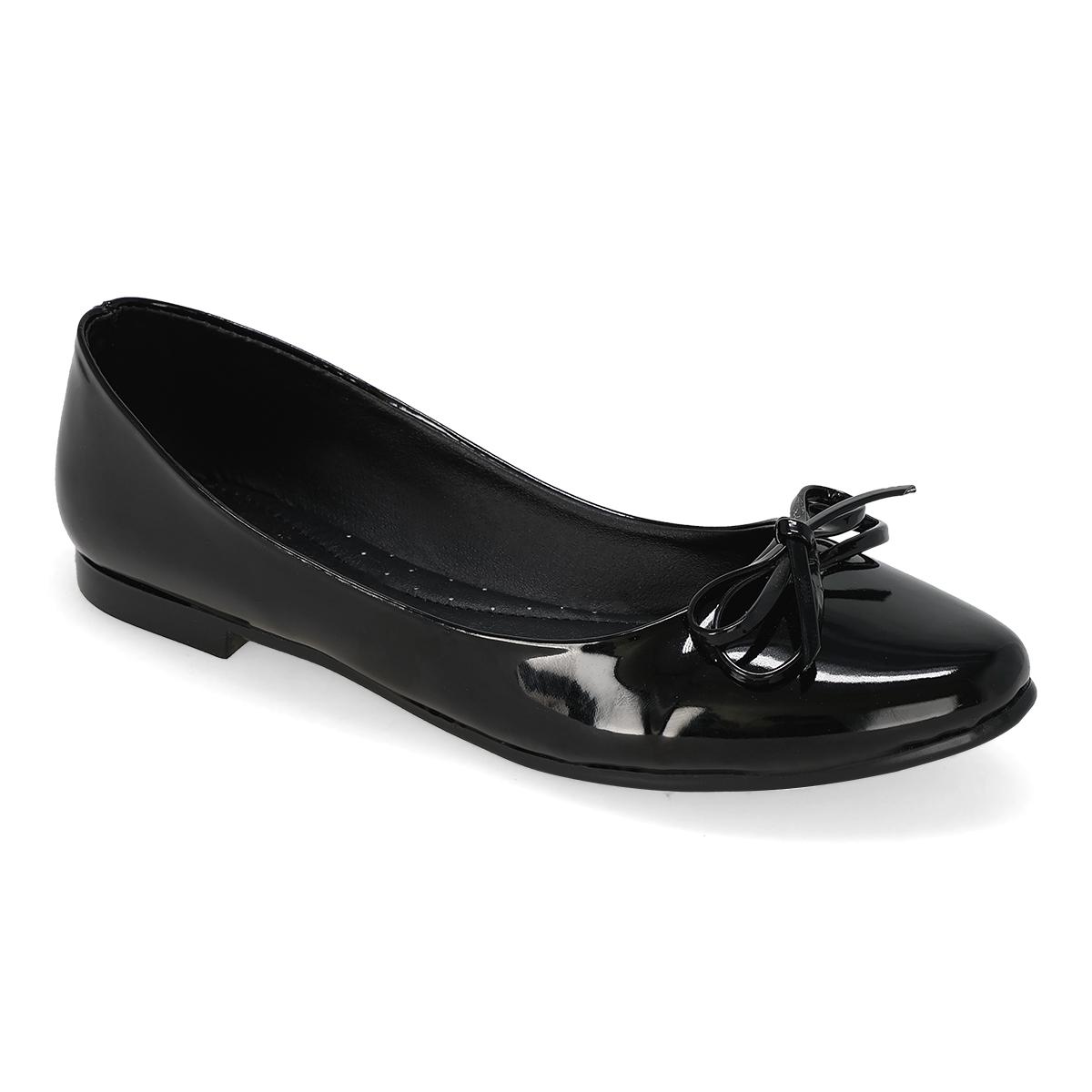 BALLERINA MUJER PASION 2116 NEGRO CHAROL-OFERTA
