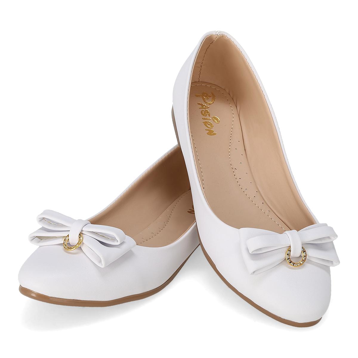 BALLERINA MUJER PASION 2117 BLANCO -OFERTA