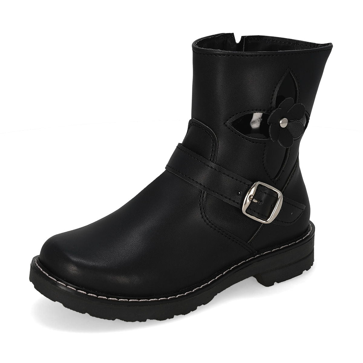 BOTA CASUAL INFANTIL ALONDRA 028 NEGRO
