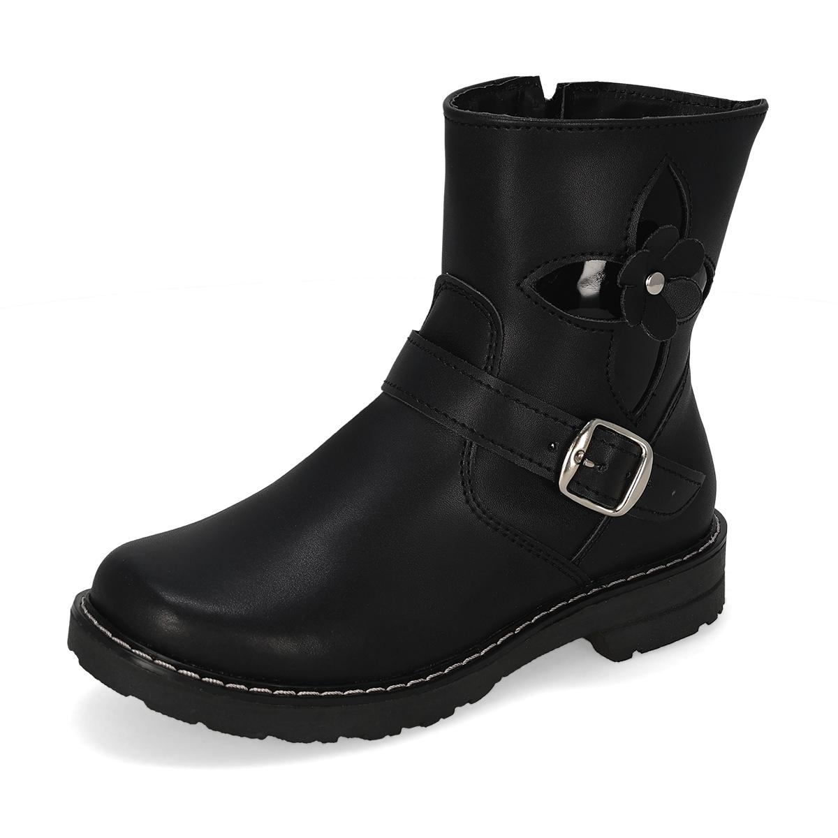 BOTA CASUAL INFANTIL ALONDRA 028 NEGRO-OFERTA