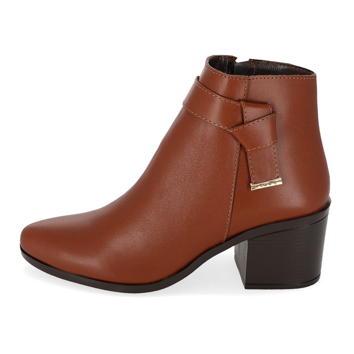 BOTIN TACON MUJER FAR 114 TAN -OFERTA
