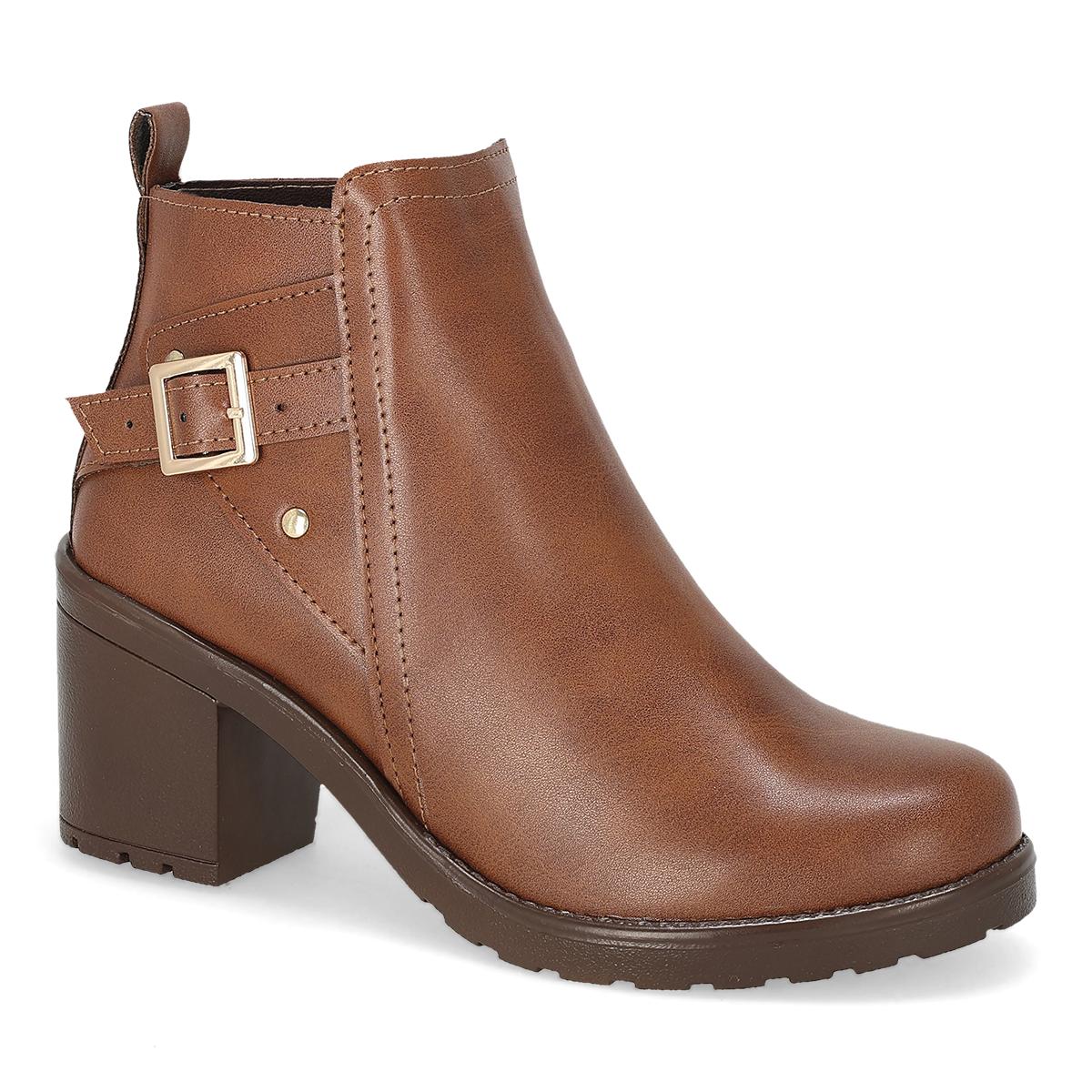 BOTIN TACON MUJER FAR 233 COGÑAC -OFERTA