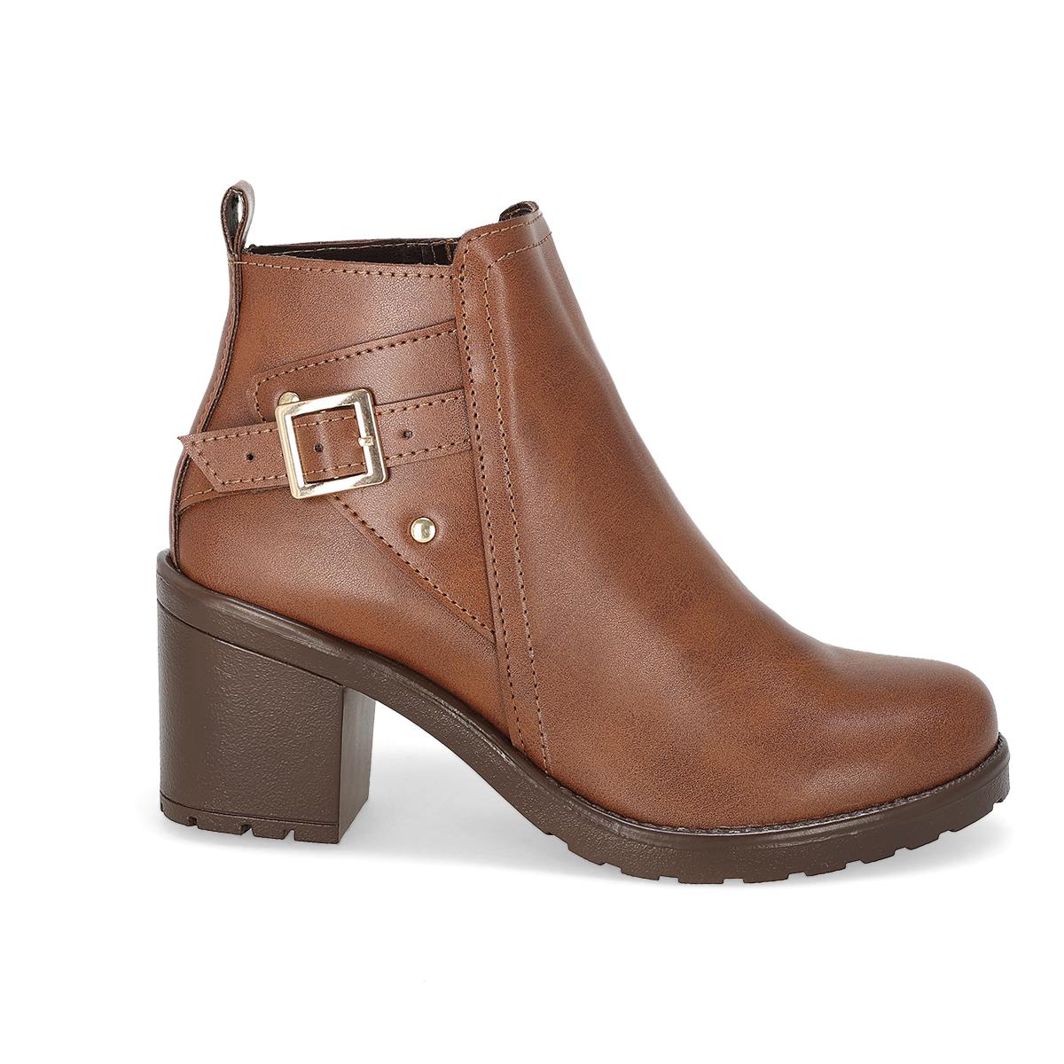 BOTIN TACON MUJER FAR 233 COGÑAC -OFERTA