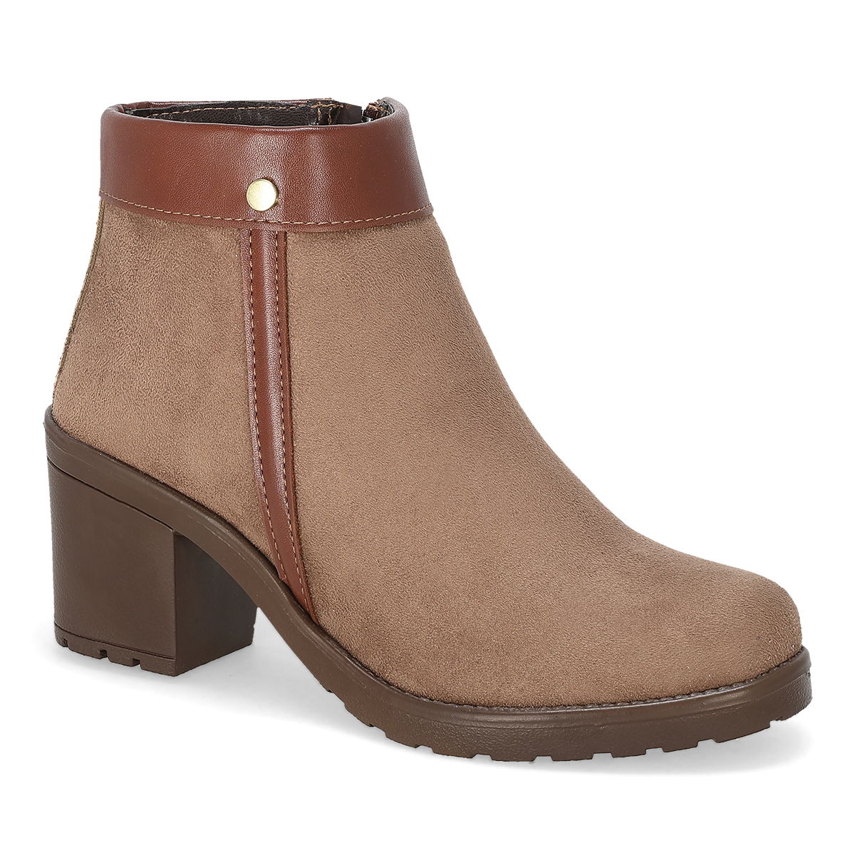BOTIN TACON MUJER FAR 237 NUTRIA -OUTLET