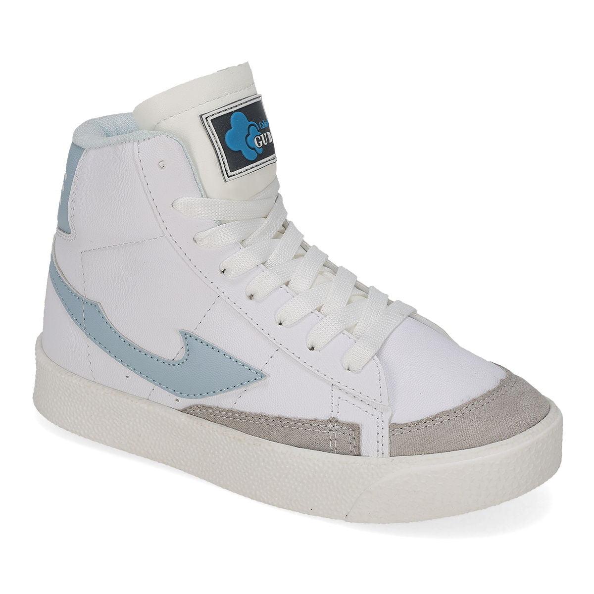 URBANO INFANTIL GUBE BLISER BLANCO/CIELO -OUTLET