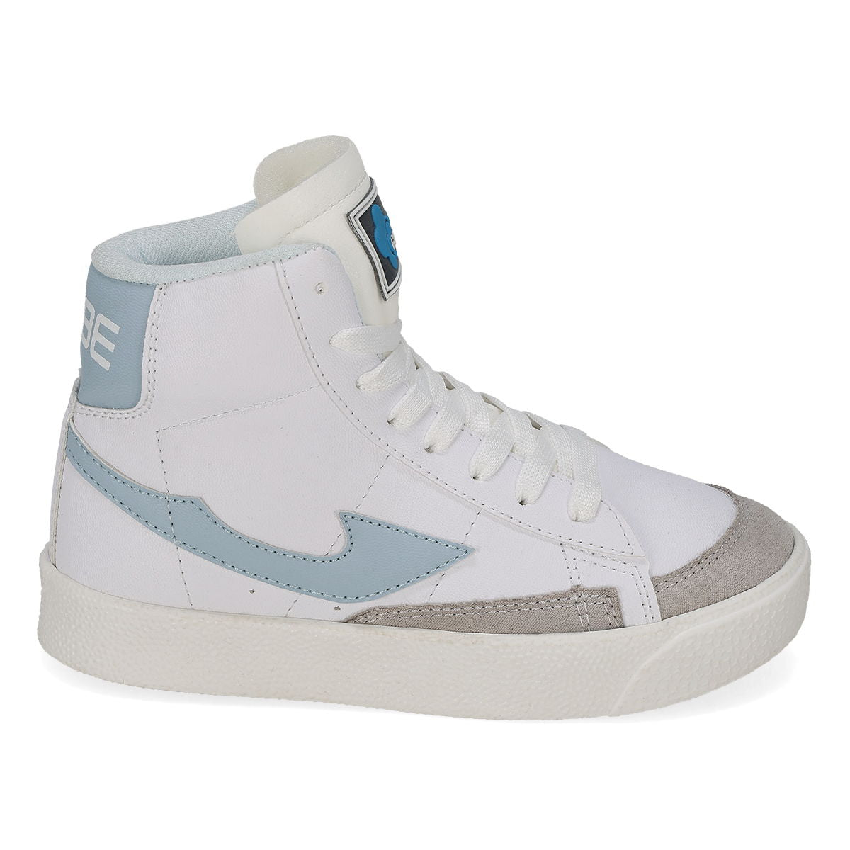 URBANO INFANTIL GUBE BLISER BLANCO/CIELO -OUTLET