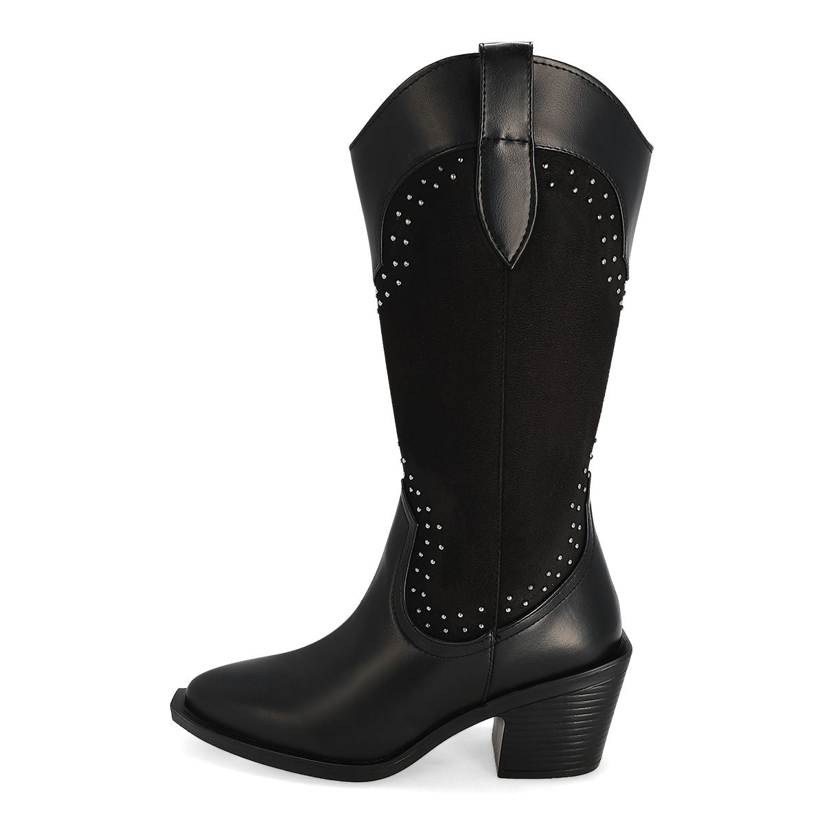 BOTA VAQUERA MUJER MAQUECH 7580 NEGRO