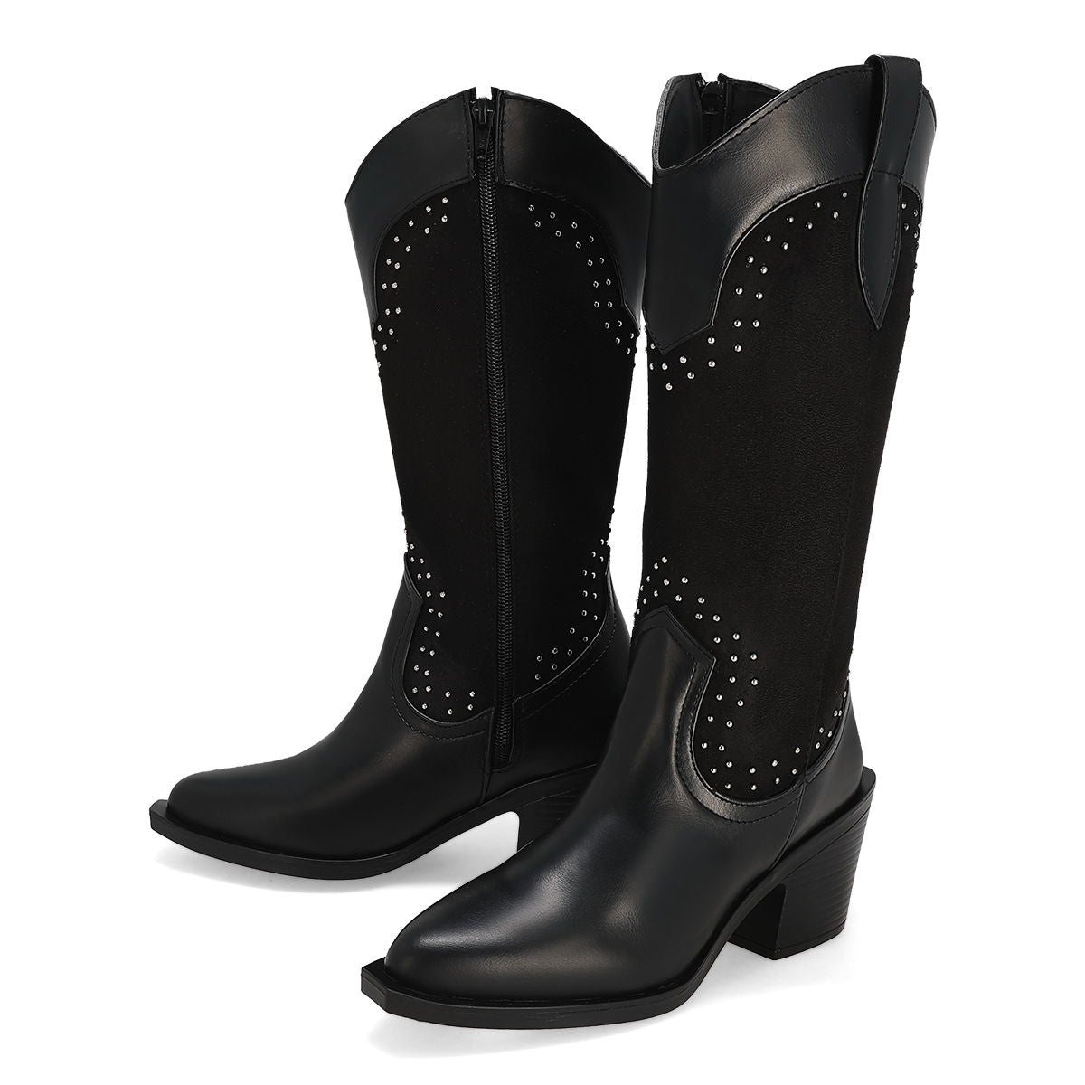 BOTA VAQUERA MUJER MAQUECH 7580 NEGRO