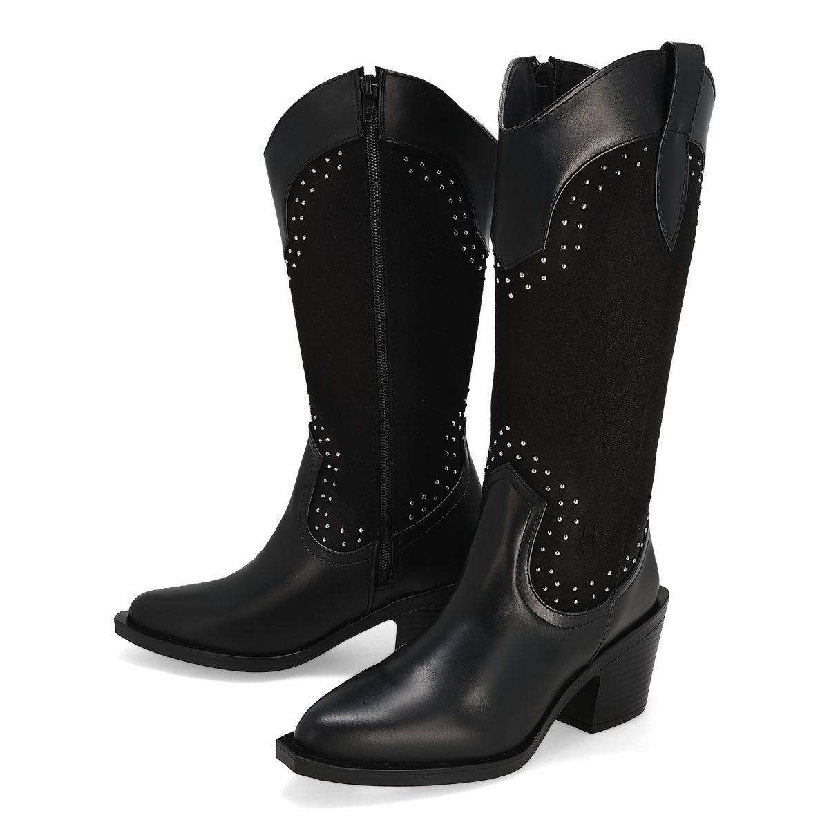 BOTA VAQUERA MUJER MAQUECH 7580 NEGRO