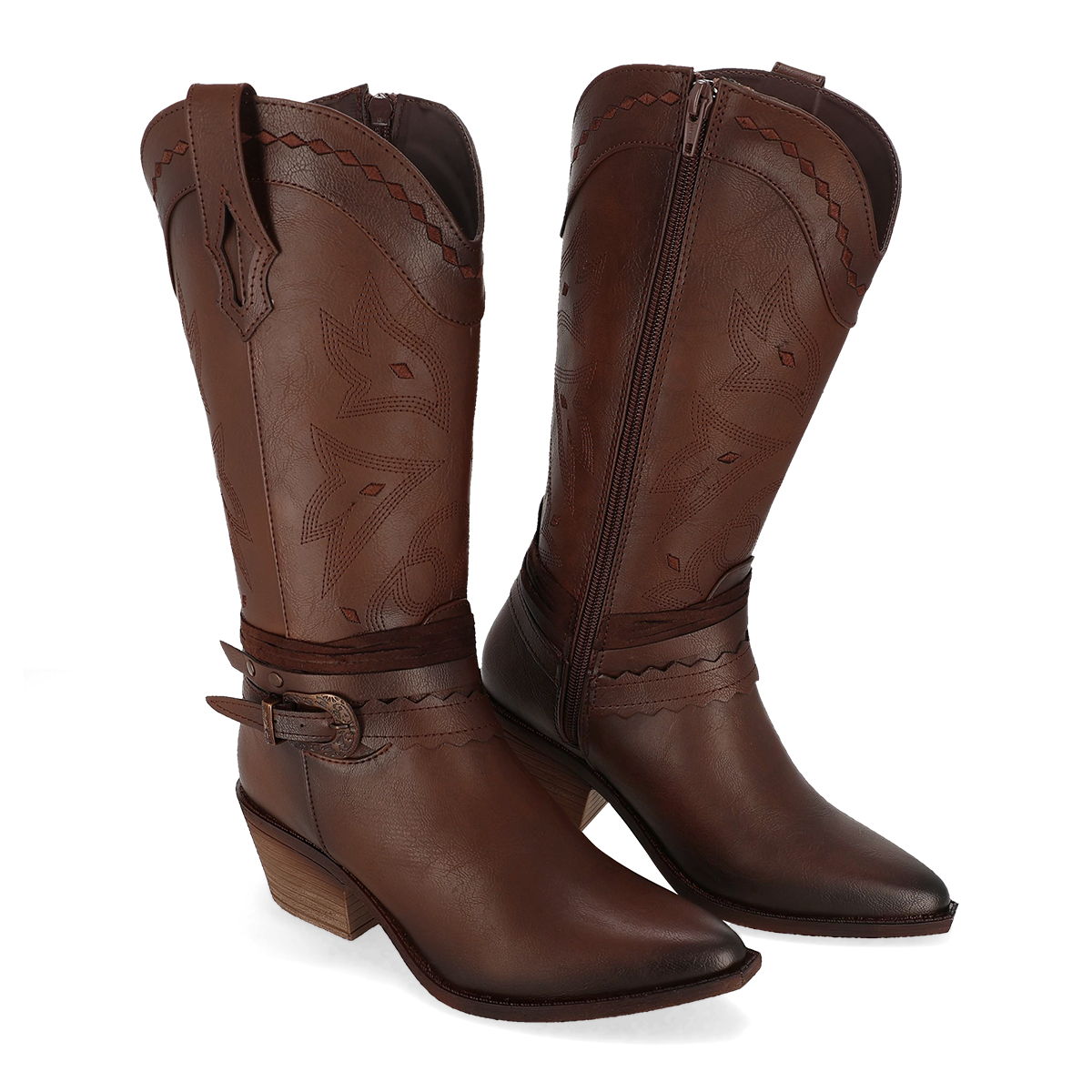 BOTA VAQUERA MUJER MAQUECH 8020 MOKA