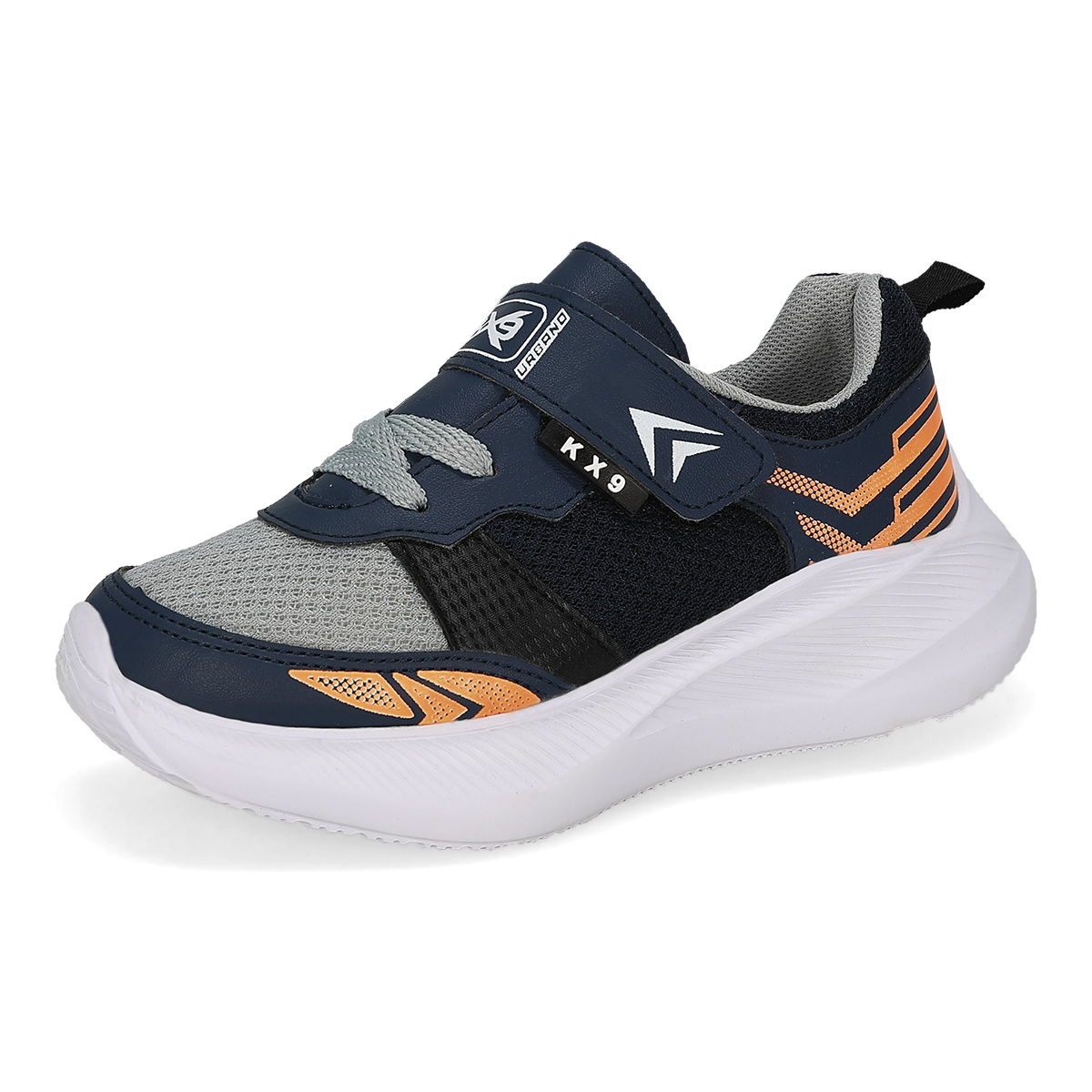 DEPORTIVO INFANTIL KX9 1538 MARINO/NARANJA/GRIS-OUTLET