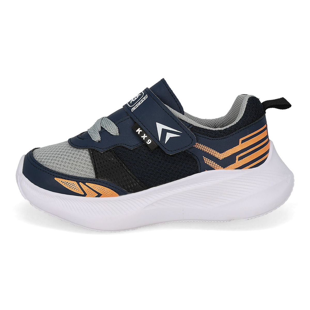 DEPORTIVO INFANTIL KX9 1538 MARINO/NARANJA/GRIS-OUTLET