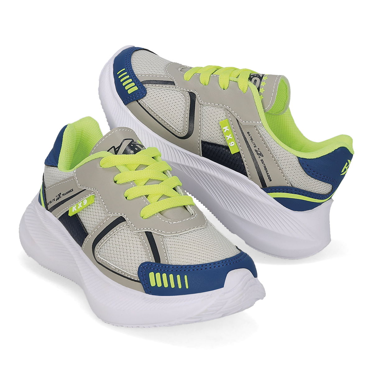 DEPORTIVO INFANTIL KX9 1540 REY/GRIS/AMARILLO -OFERTA