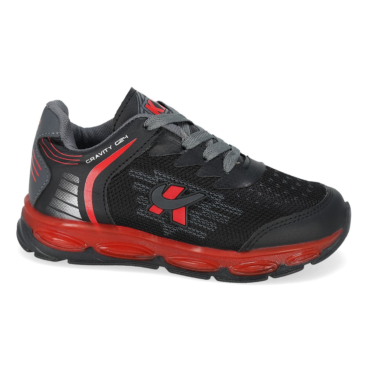 DEPORTIVO INFANTIL KX9 1810 NEGRO/OXFORD -OUTLET