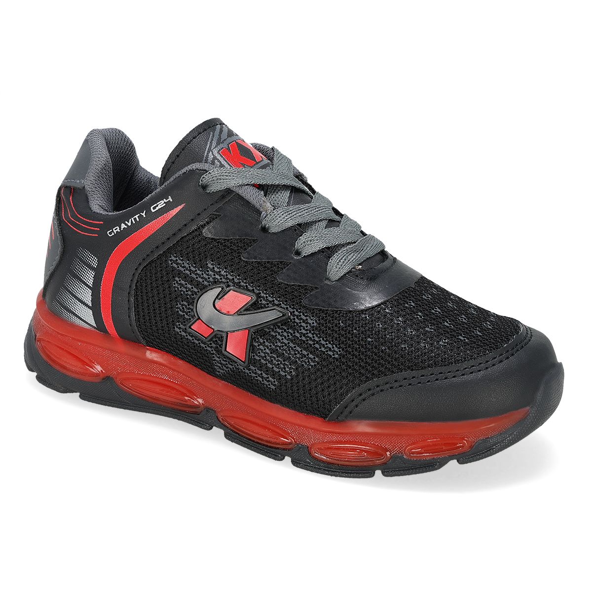 DEPORTIVO INFANTIL KX9 1810 NEGRO/OXFORD -OUTLET
