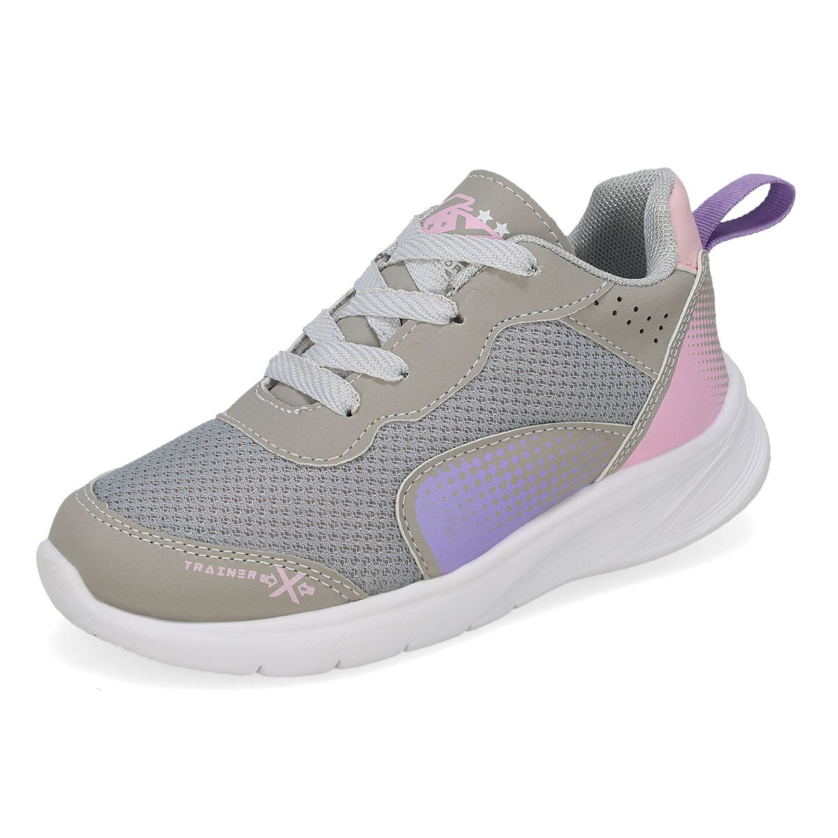 DEPORTIVO INFANTIL KX9 1813 GRIS/ROSA