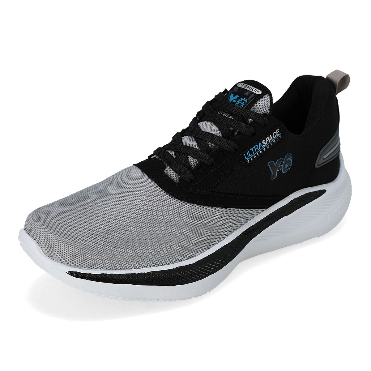 DEPORTIVO HOMBRE Y-6 445 PLATA/NEGRO-OUTLET