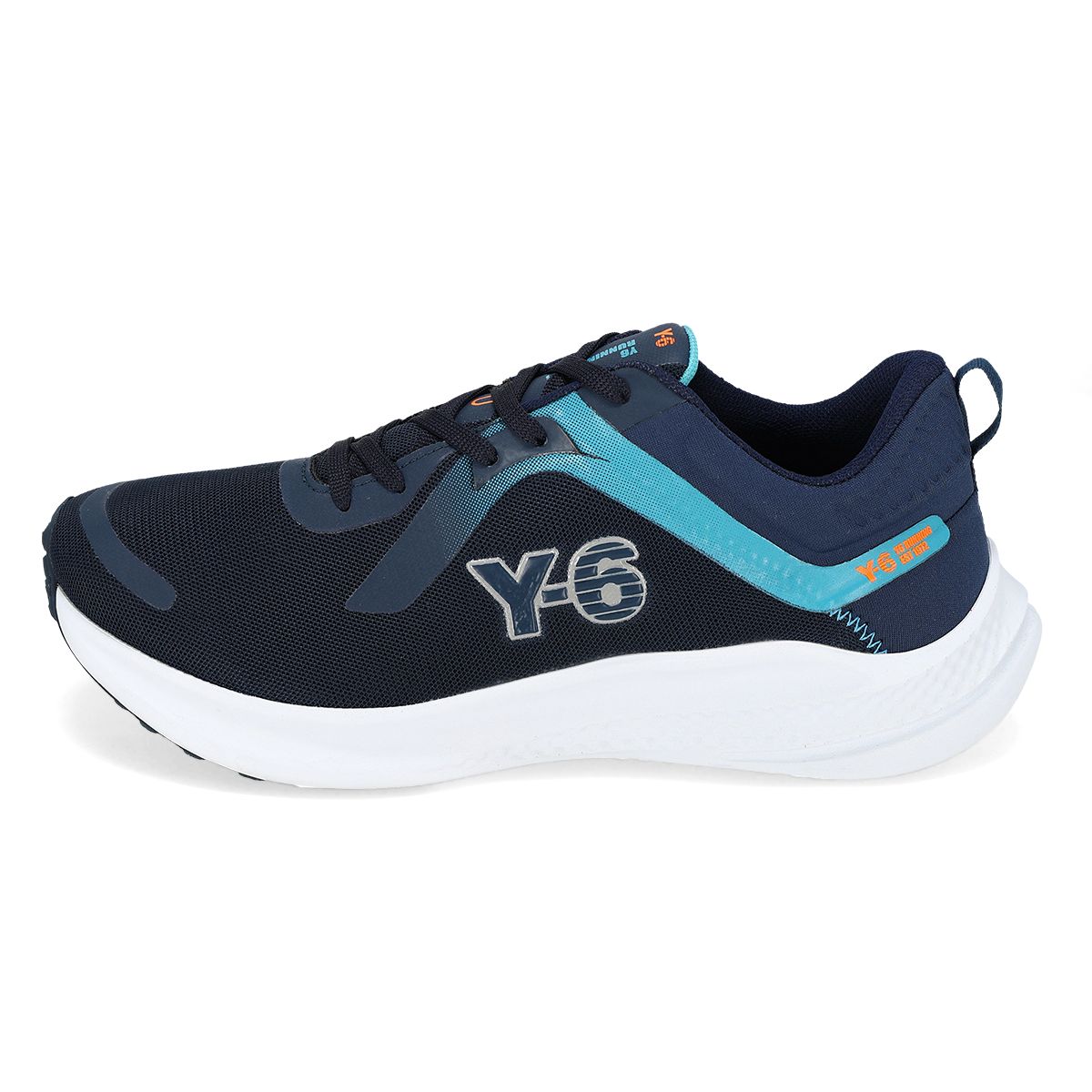 DEPORTIVO HOMBRE Y-6 735 MARINO/NARANJA/NEON-OUTLET