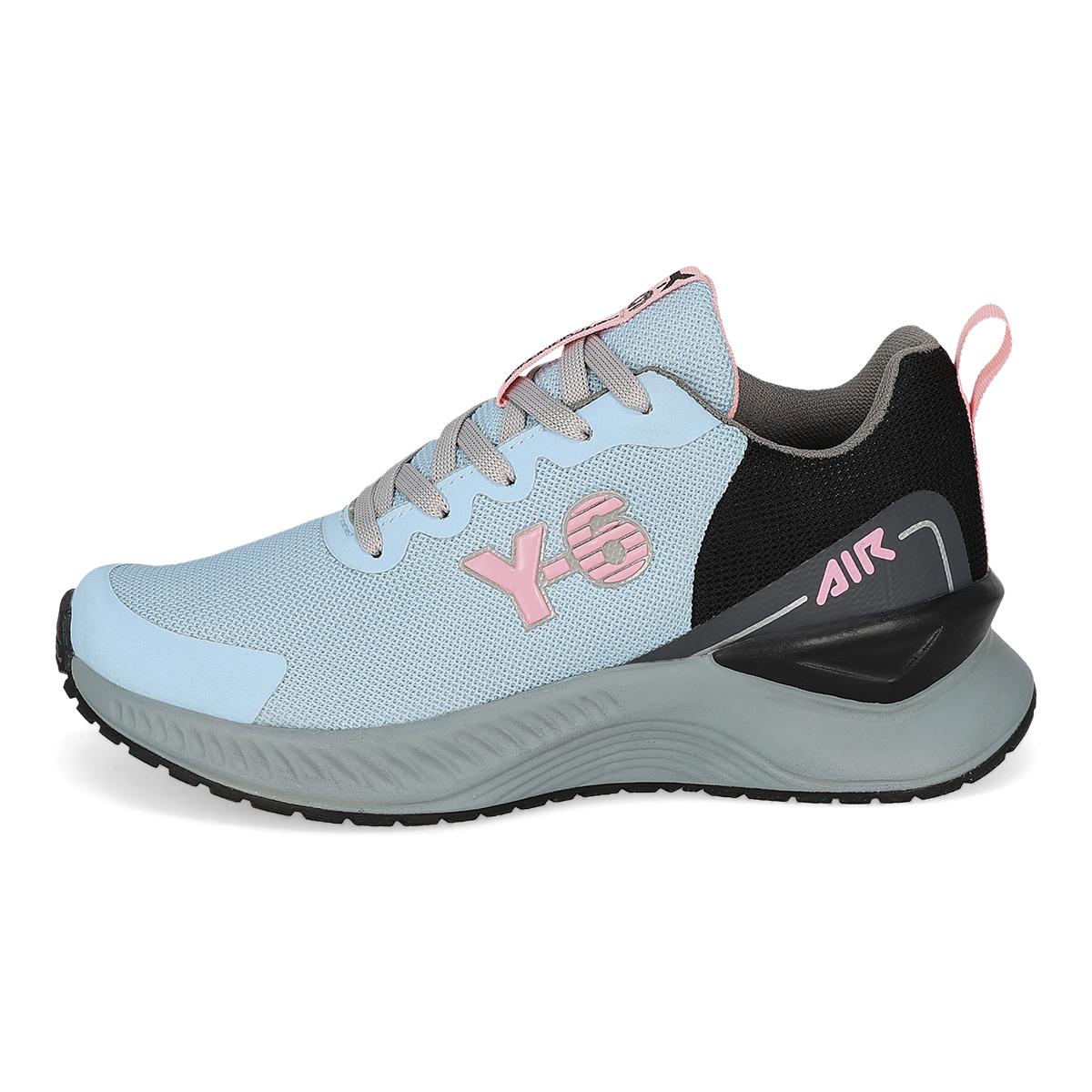 DEPORTIVO MUJER Y-6 870 CELESTE/ROSA -OFERTA