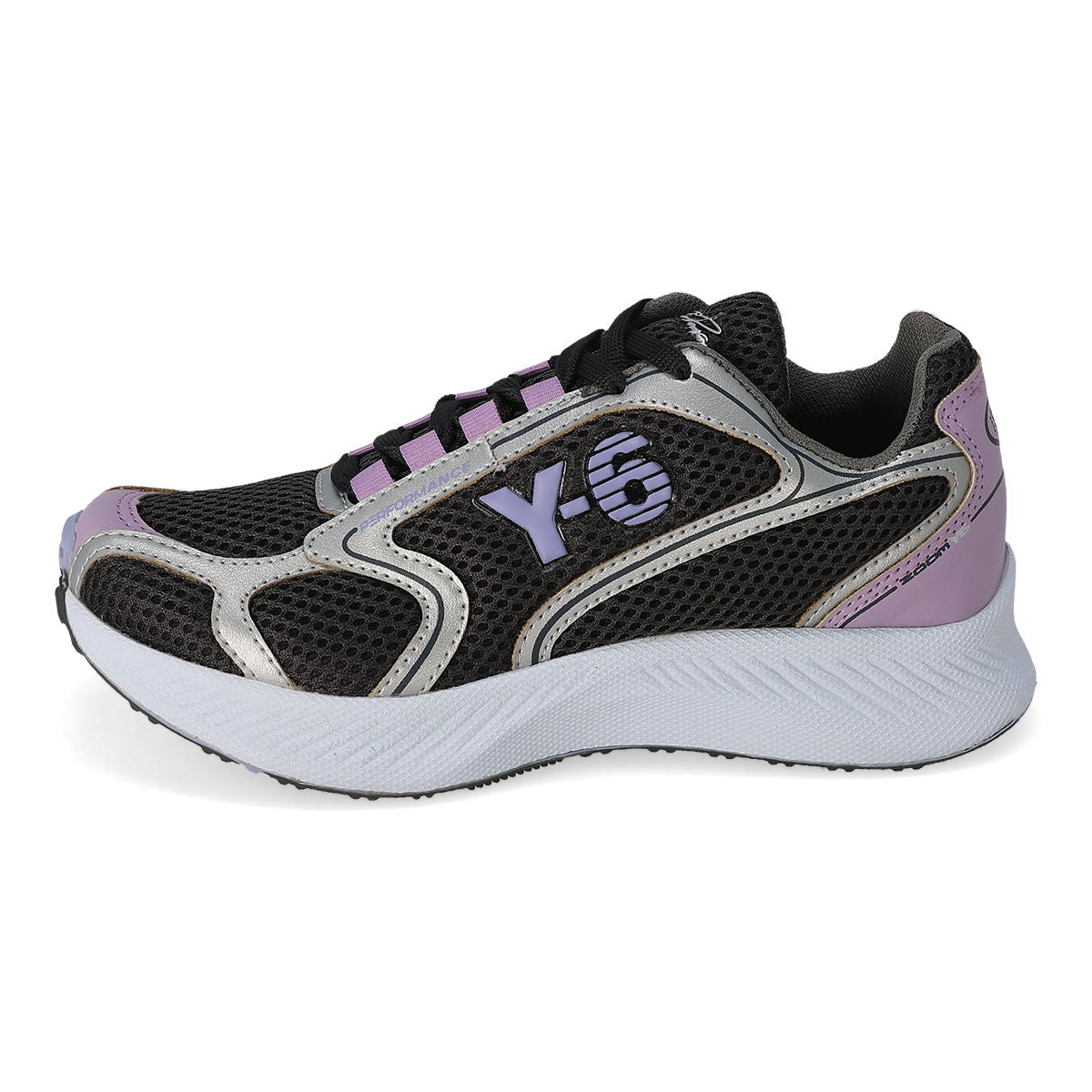 DEPORTIVO MUJER Y-6 875 OXFORD/PLATA/LILA-OFERTA