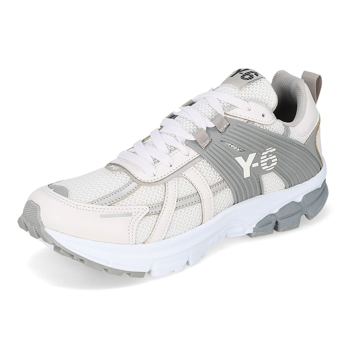 DEPORTIVO HOMBRE Y-6 880 BLANCO/PLATA