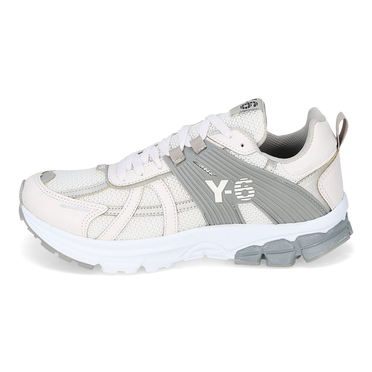 DEPORTIVO HOMBRE Y-6 880 BLANCO/PLATA