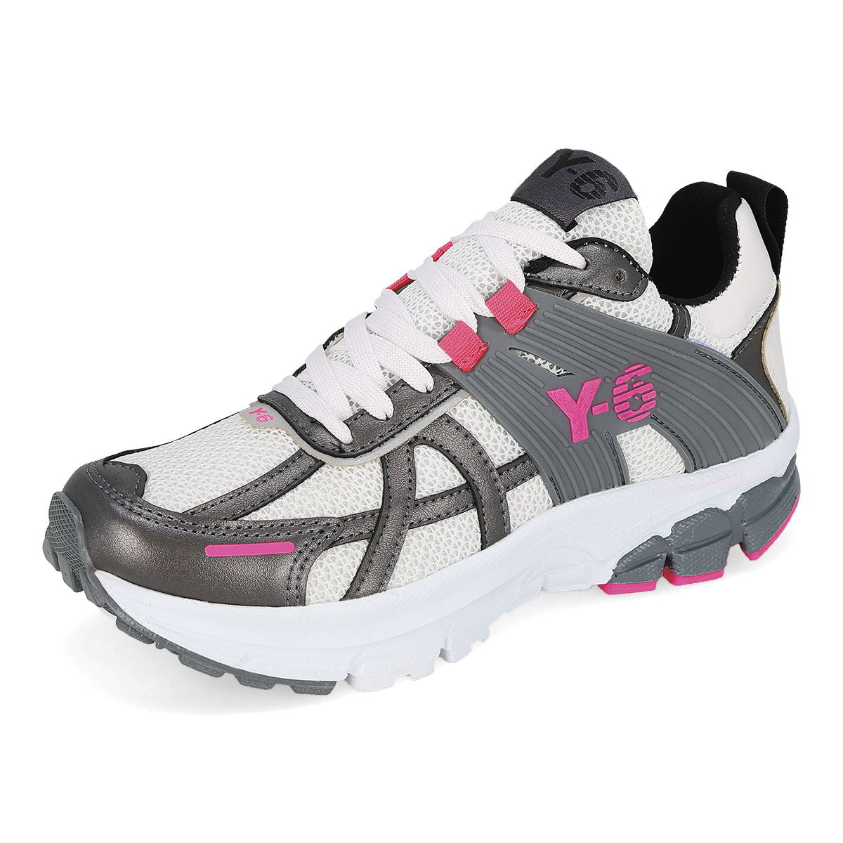 DEPORTIVO MUJER Y-6 880 BLANCO/OXFORD/FIUSHA-OUTLET