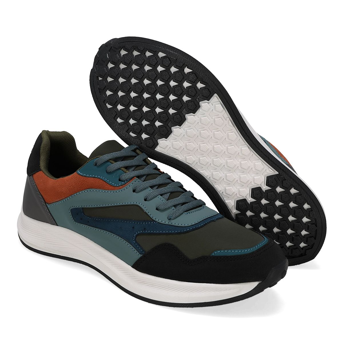 DEPORTIVO HOMBRE DUST BREAKERS 717 TR VERDE/MULTICOLOR -OUTLET