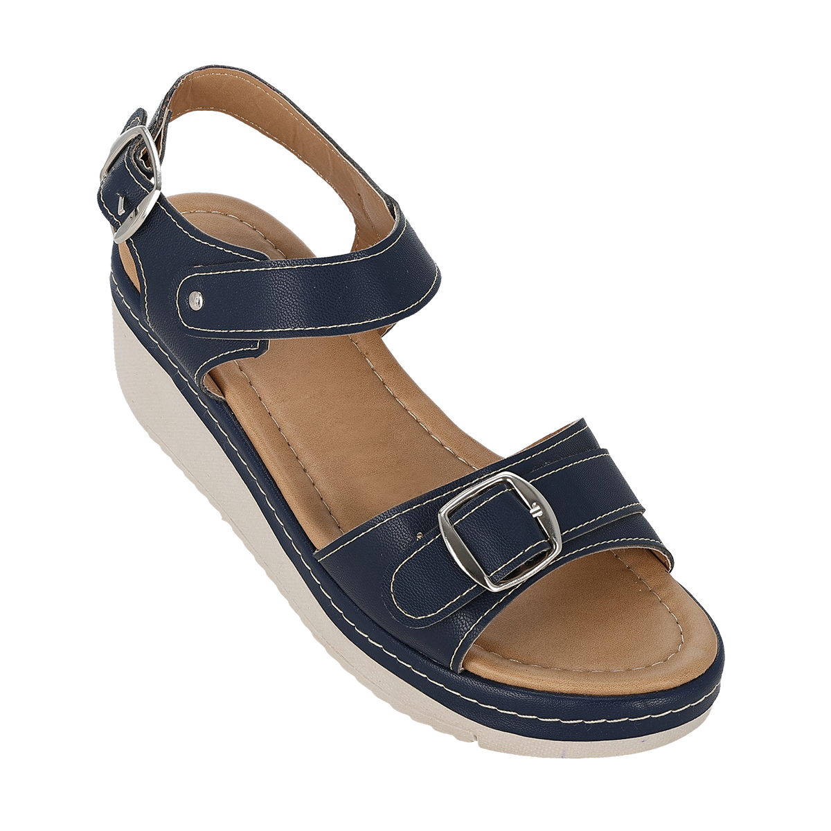 SANDALIA PLATAFORMA MUJER MOA VOGE 209 MARINO-OFERTA