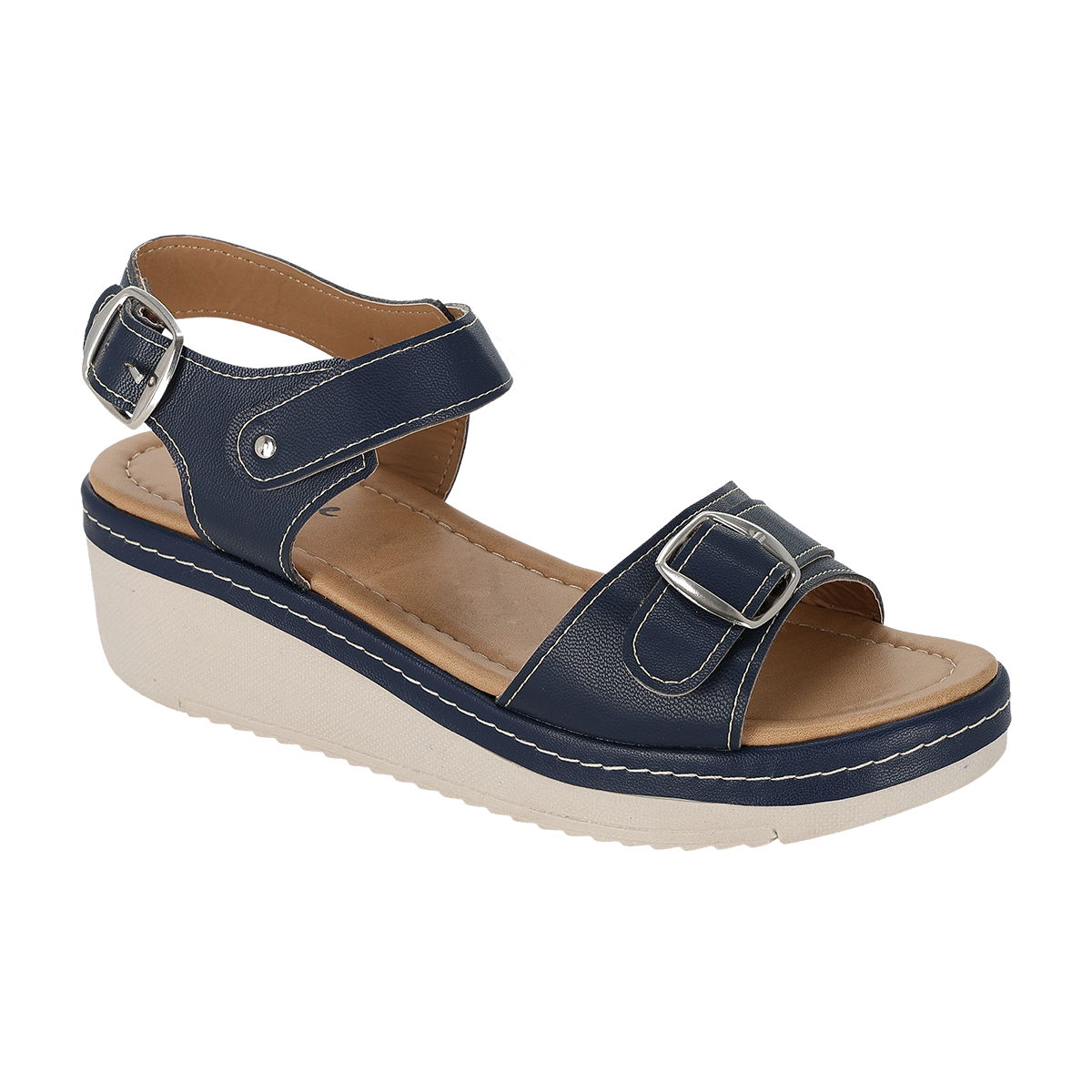 SANDALIA PLATAFORMA MUJER MOA VOGE 209 MARINO-OFERTA