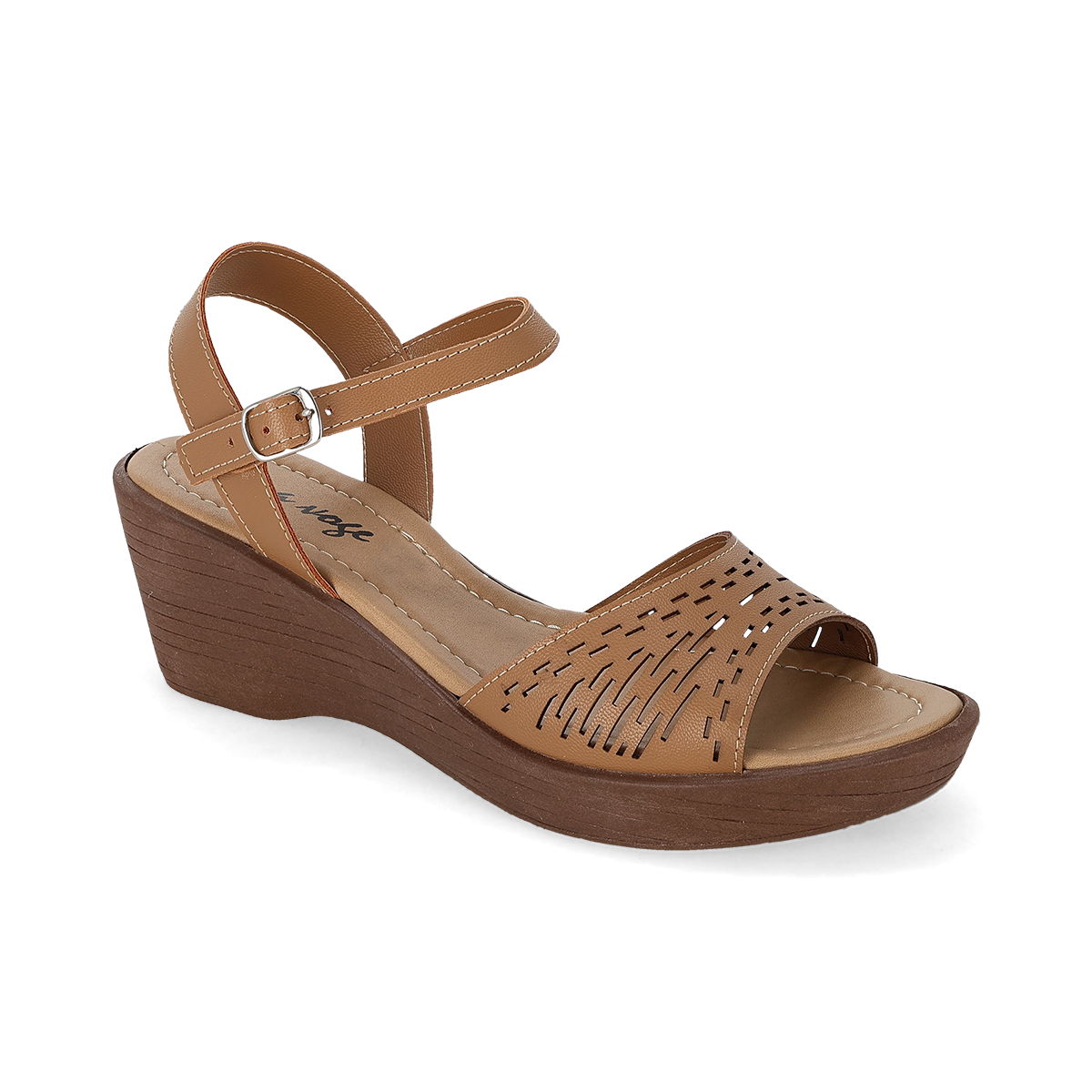 SANDALIA PLATAFORMA MUJER MOA VOGE 3088 AVELLANA