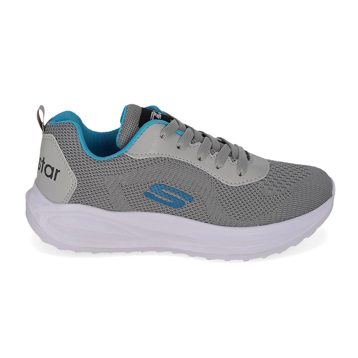 DEPORTIVO MUJER NEW STAR RN-22.1 GRIS/TURQUESA-OFERTA