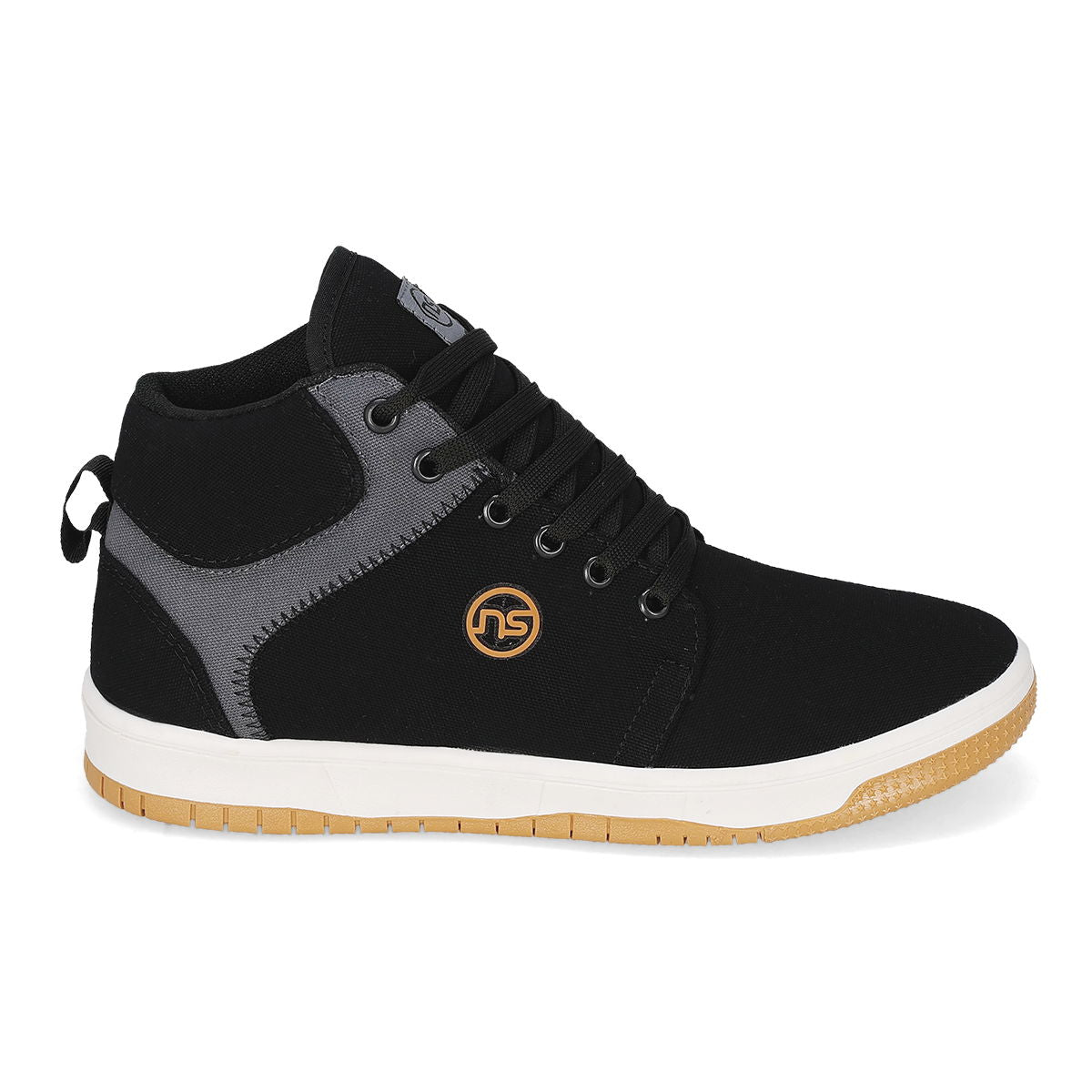 URBANO UNISEX NEW STAR NS-63.1 NEGRO/OXFORD/CAMEL-OUTLET