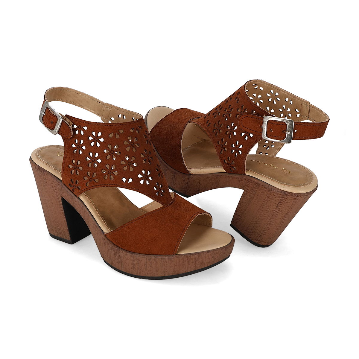 SANDALIA DE TACON MUJER MYRIAM 817 MELLE-OUTLET