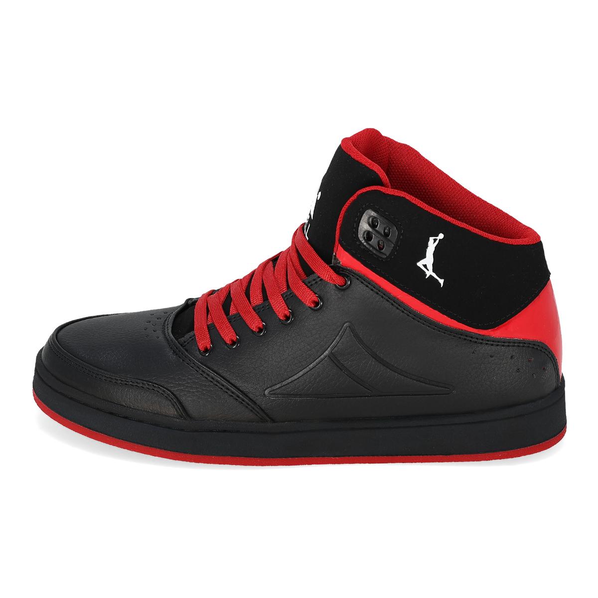 URBANO HOMBRE RUSELL 412 NEGRO/ROJO