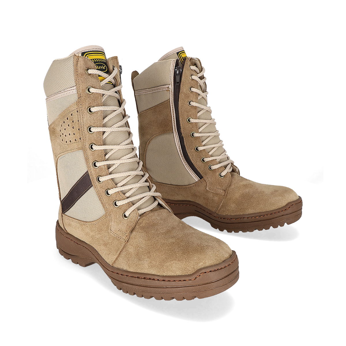 BOTA TACTICA HOMBRE REVIC 1075 TABACO -OFERTA