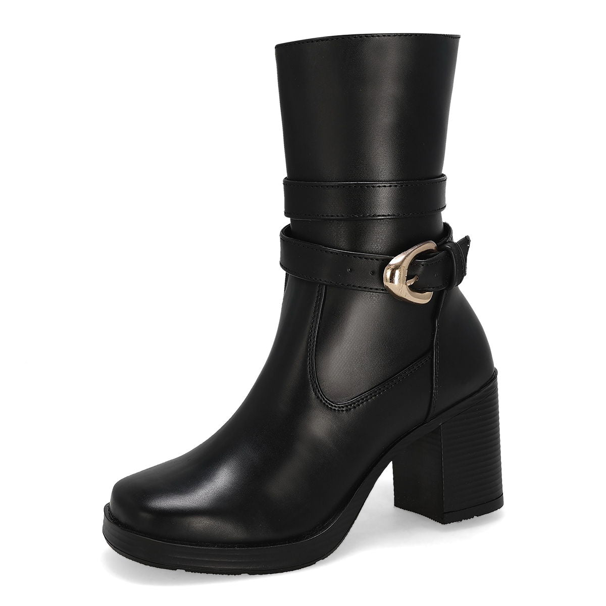 BOTA DE TACON MUJER GISELLE COLLECTION 5202 NEGRO