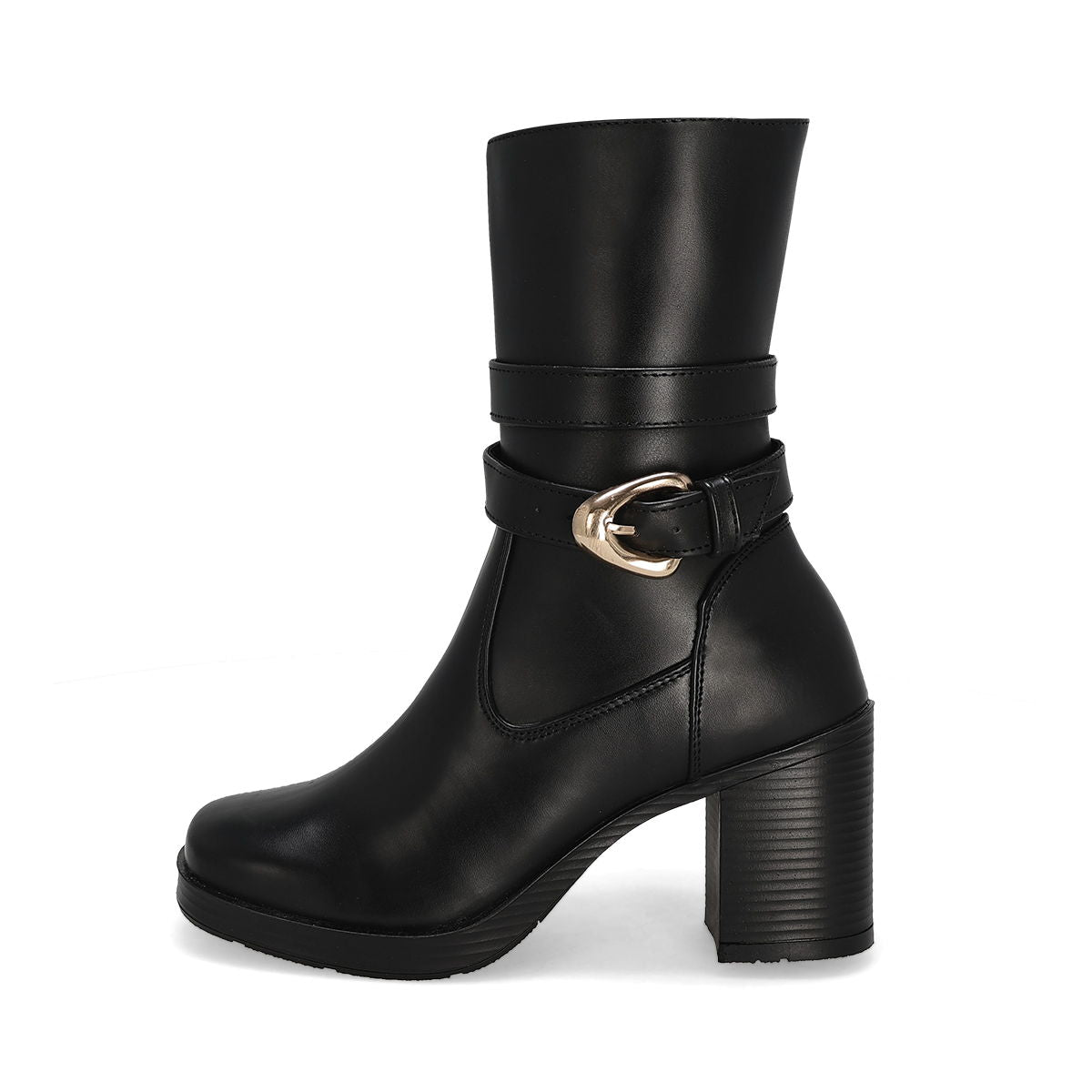 BOTA DE TACON MUJER GISELLE COLLECTION 5202 NEGRO