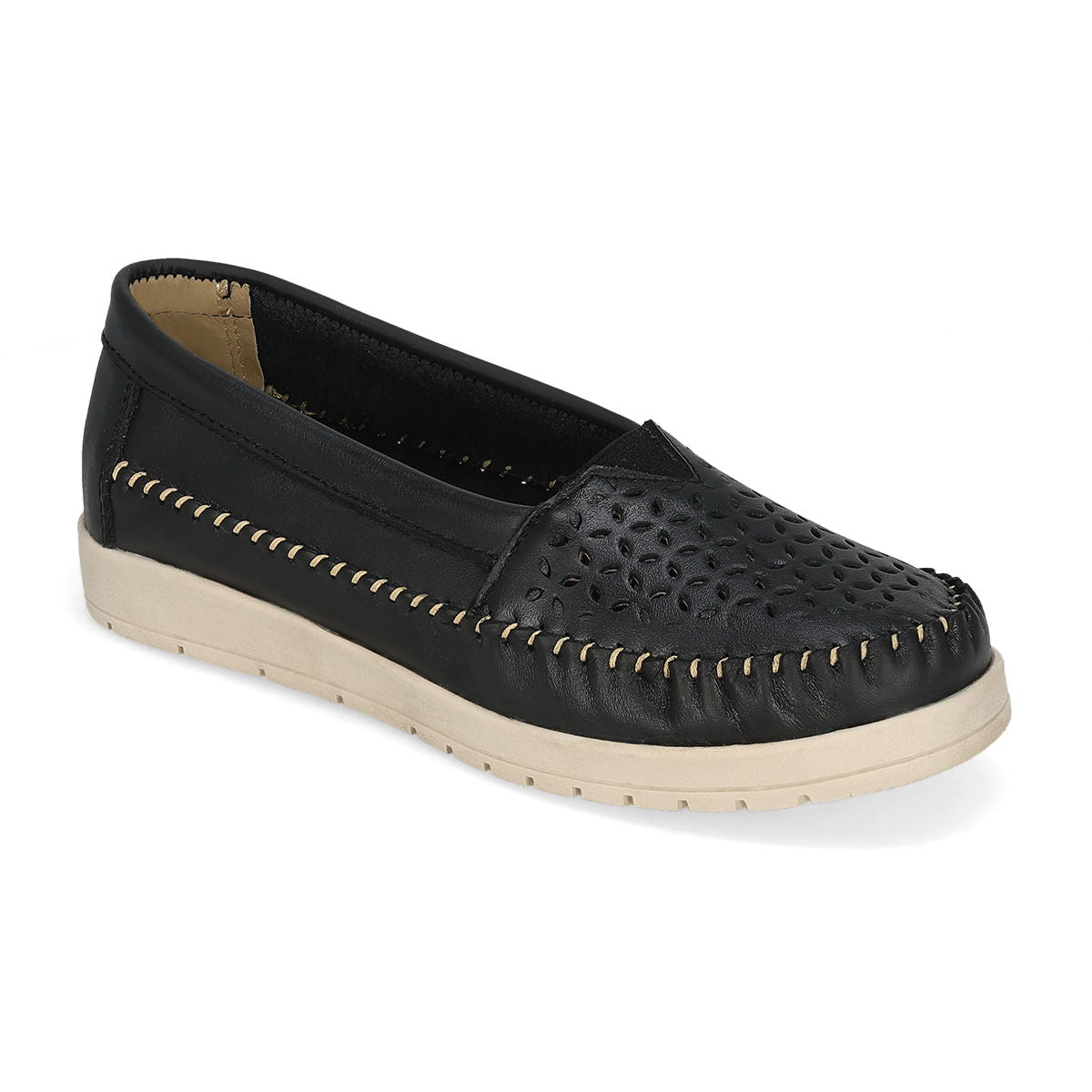 DESCANSO MUJER FANCY 704 NEGRO-OFERTA