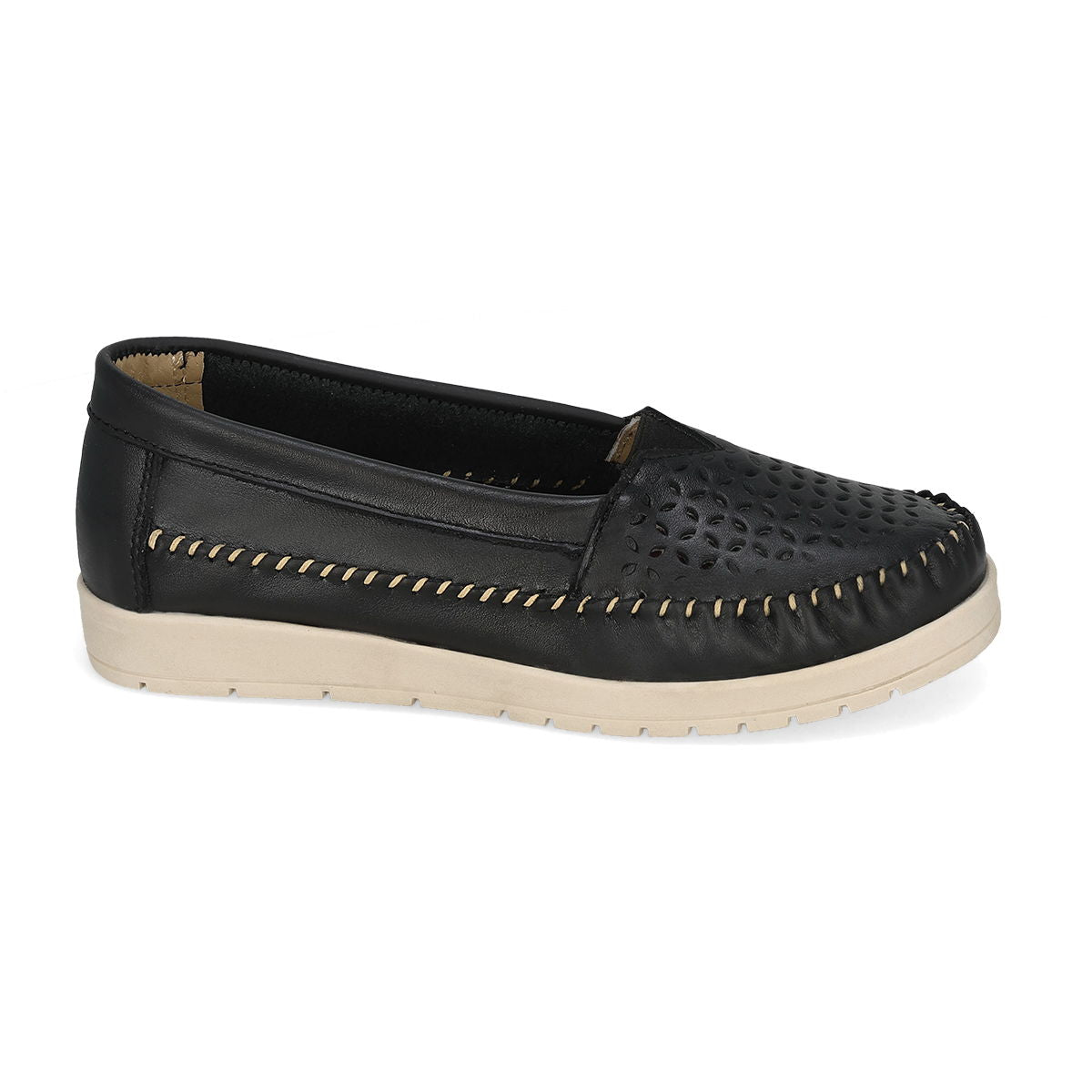 DESCANSO MUJER FANCY 704 NEGRO-OUTLET