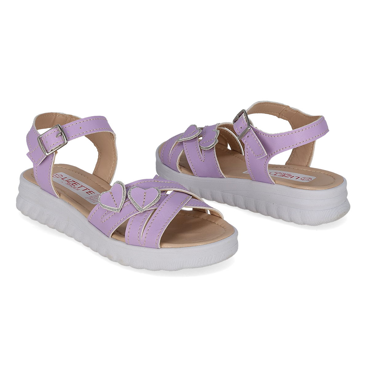 SANDALIA INFANTIL LIZETTE SHOES 1205 LAVANDA