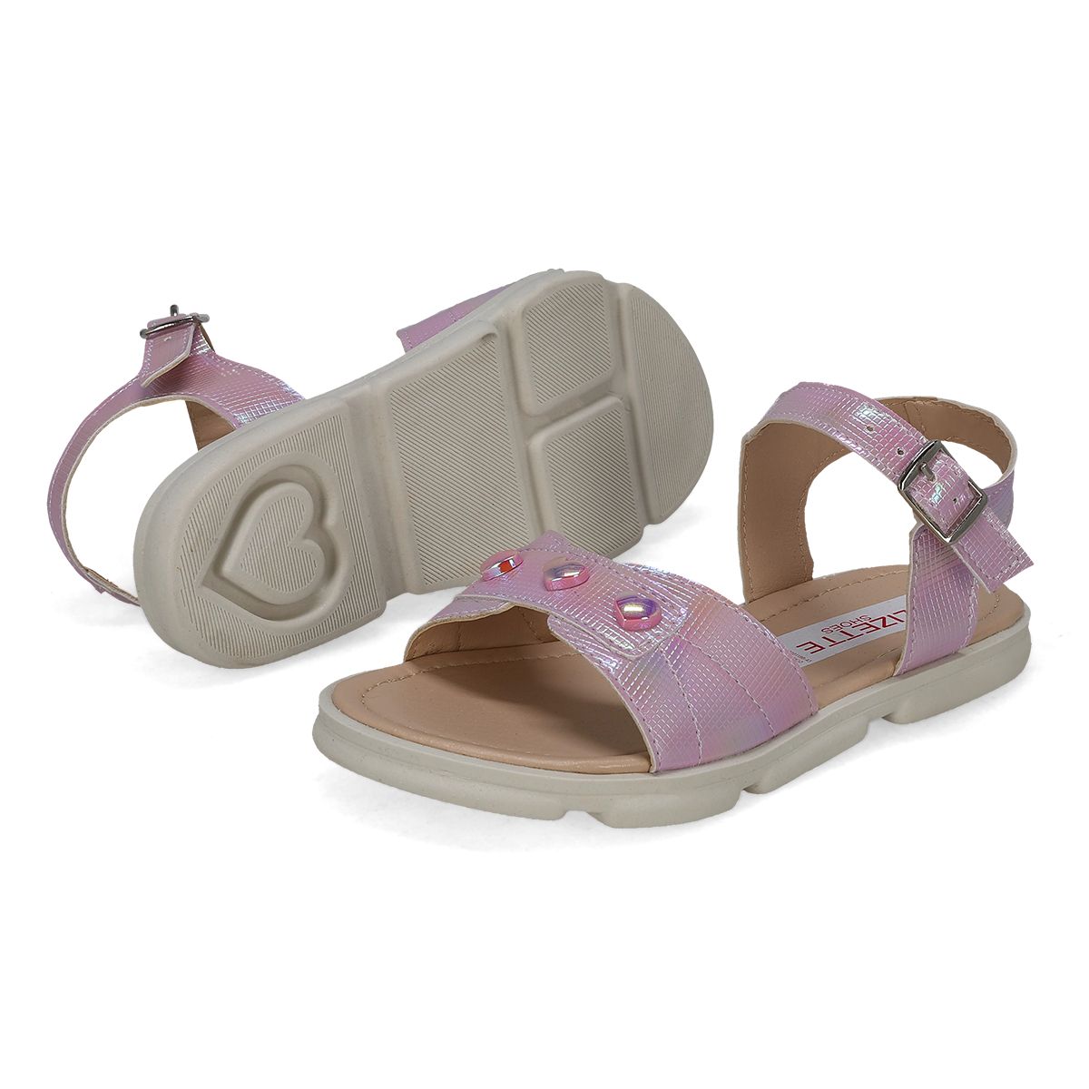 SANDALIA PISO INFANTIL LIZETTE SHOES 1303 LILA-PV25