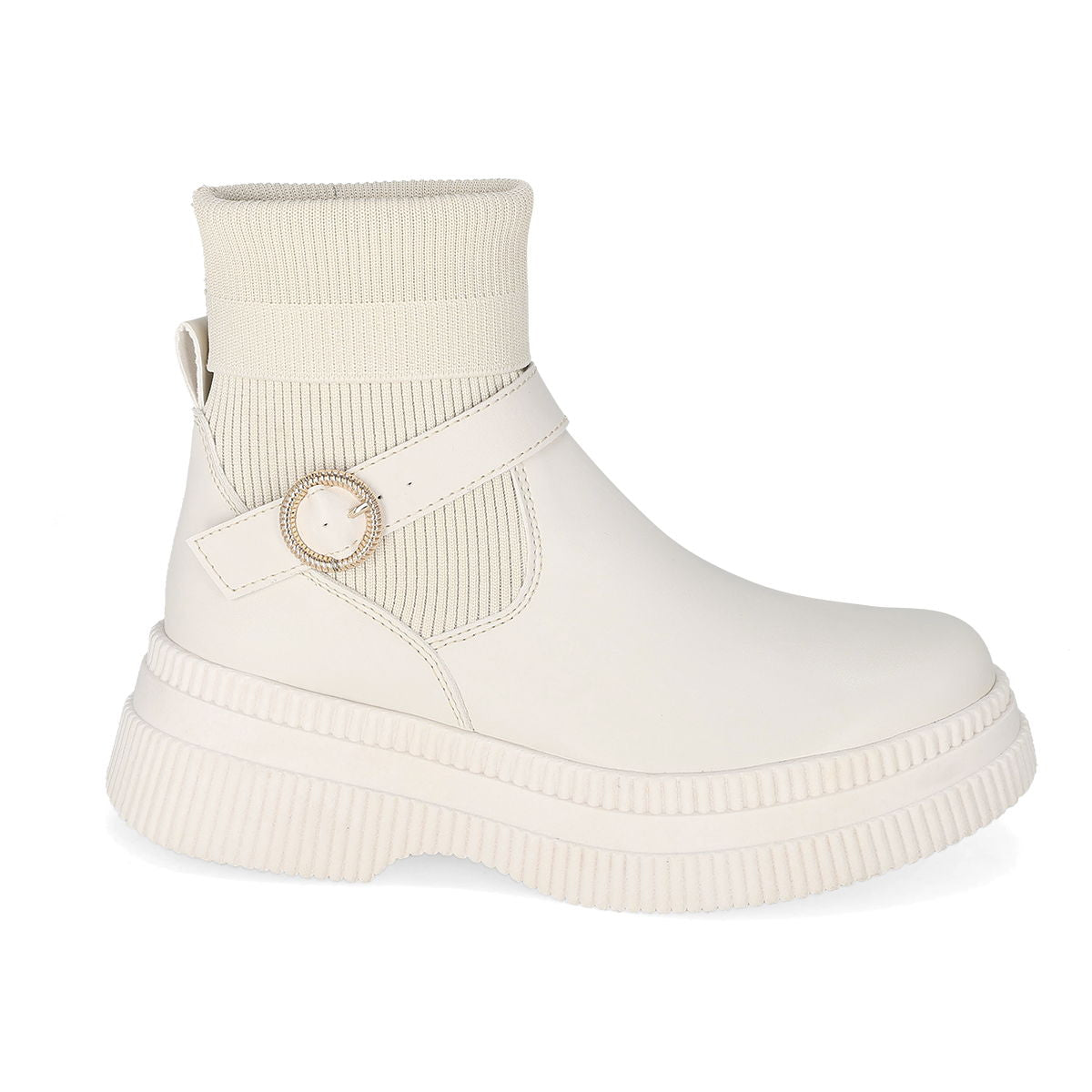 BOTA CASUAL MUJER LIZETTE SHOES 2128 LATTE -OFERTA