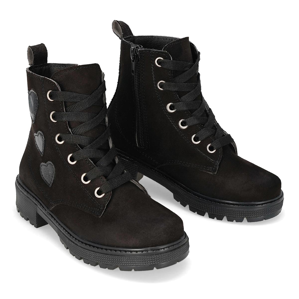 BOTÍN PISO INFANTIL LIZETTE SHOES 3500 NEGRO-OFERTA