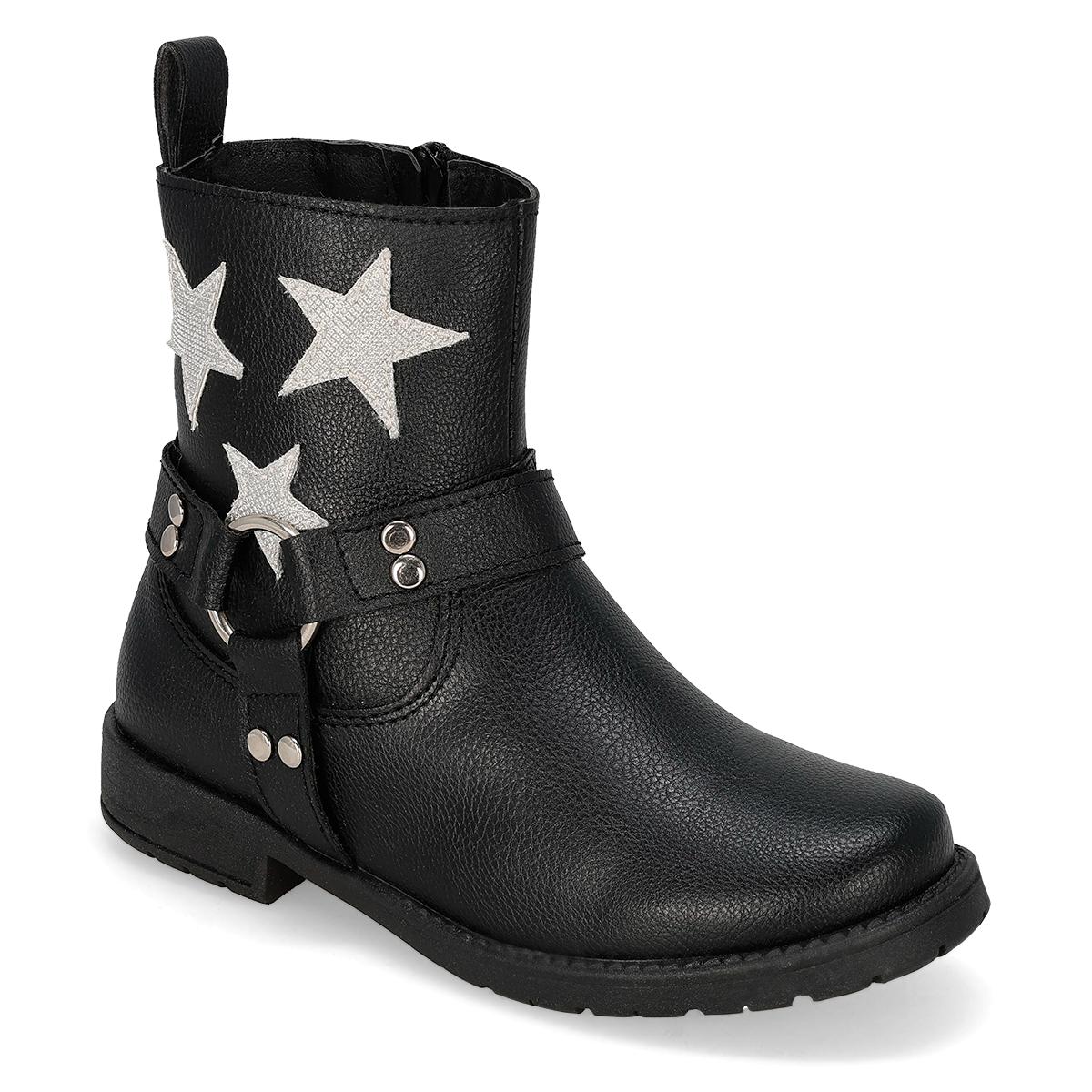 BOTÍN PISO INFANTIL LIZETTE SHOES 3001 NEGRO-OFERTA