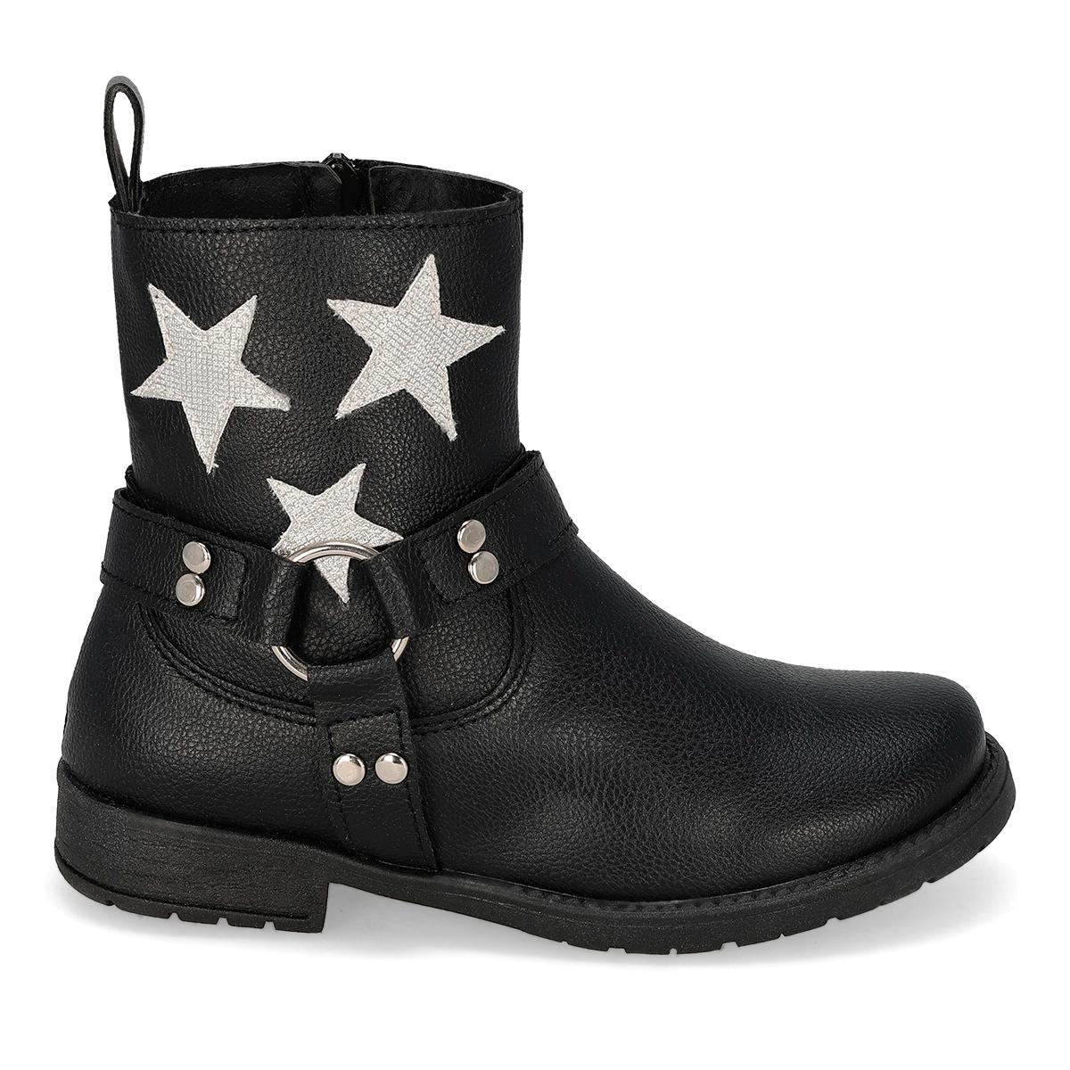 BOTÍN PISO INFANTIL LIZETTE SHOES 3001 NEGRO