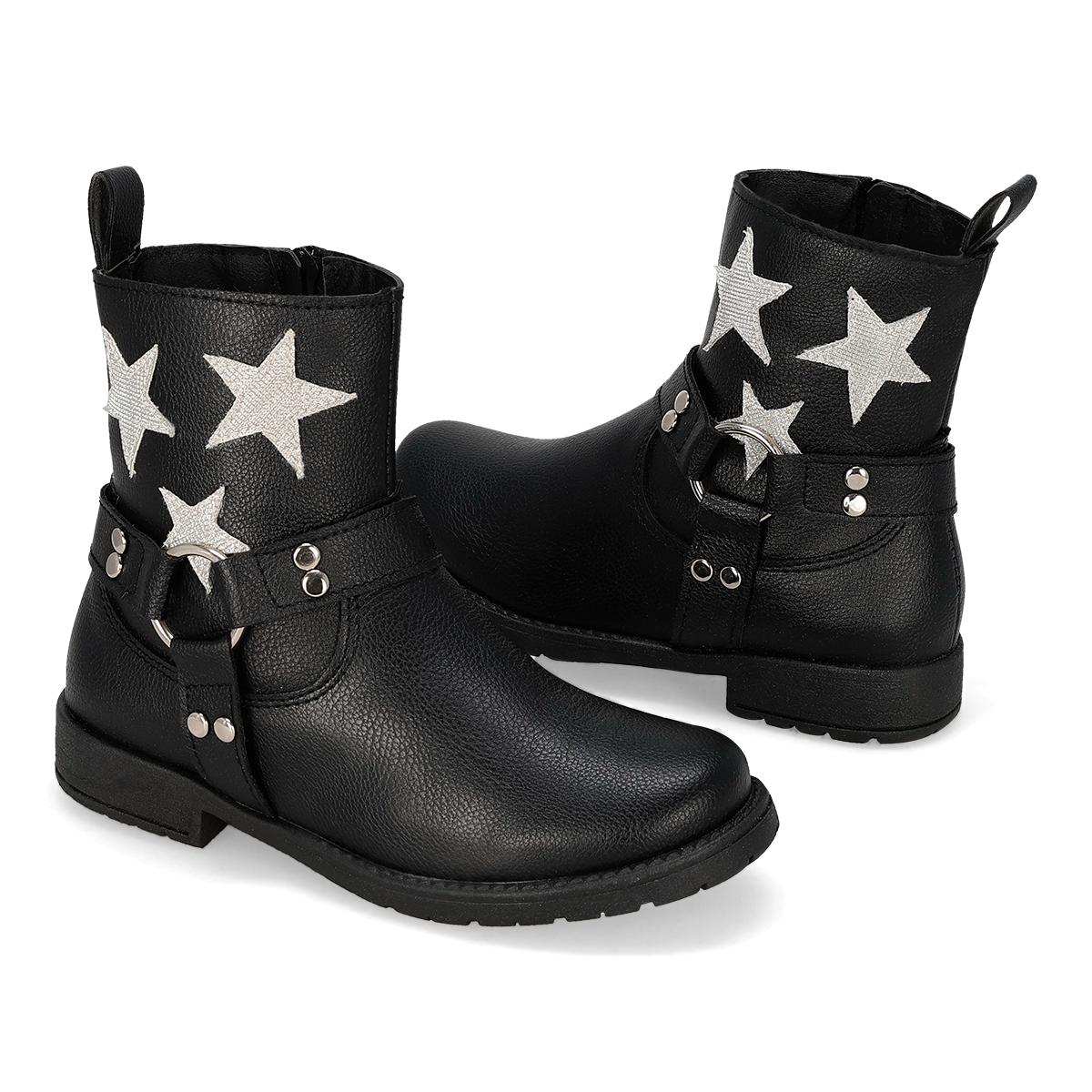 BOTÍN PISO INFANTIL LIZETTE SHOES 3001 NEGRO-OFERTA