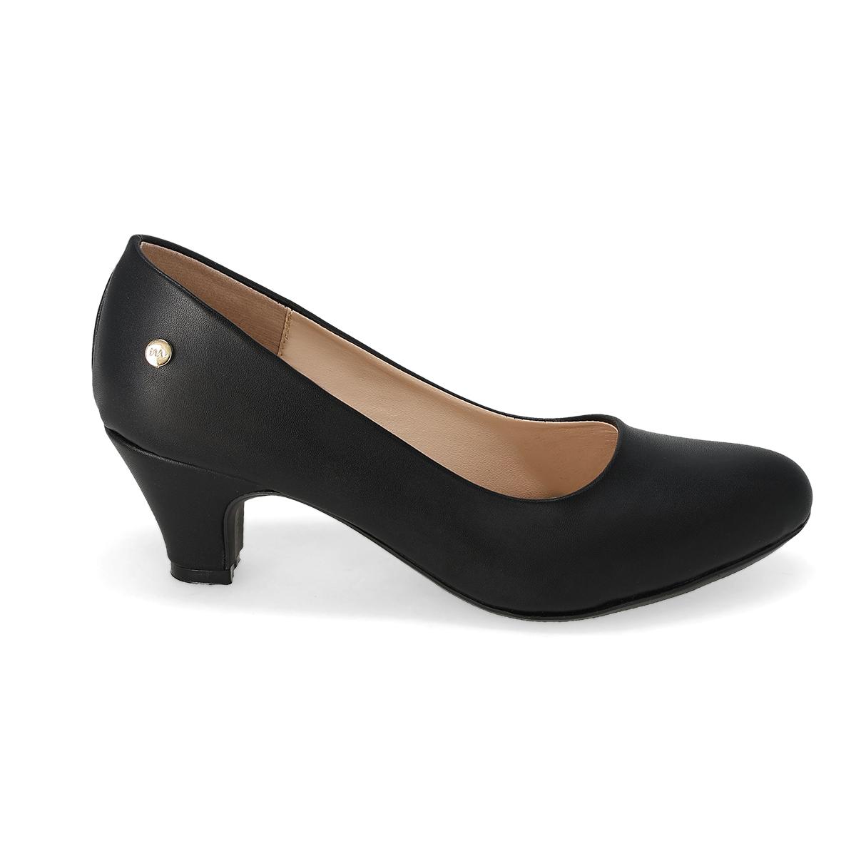 ZAPATILLA TACON BAJO MUJER MAXIM 890 NEGRO