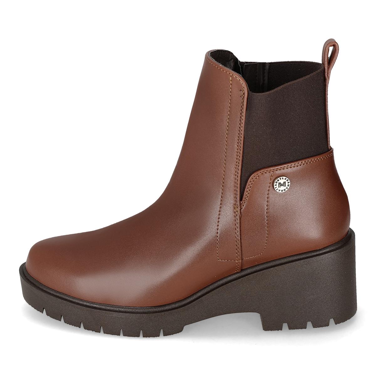 BOTA CASUAL MUJER MANHATTAN SHOES 1504 TAN-OFERTA